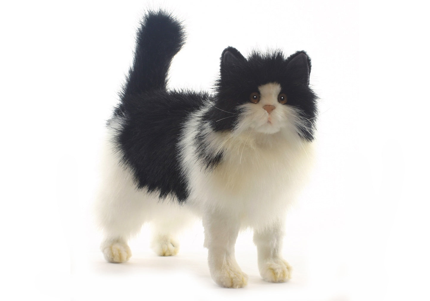 Hansa Creation Black and White Cat