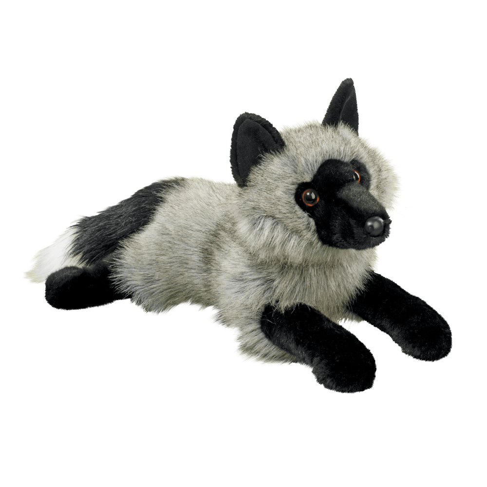 Douglas Cuddle Toys Sterling DLux Silver Fox