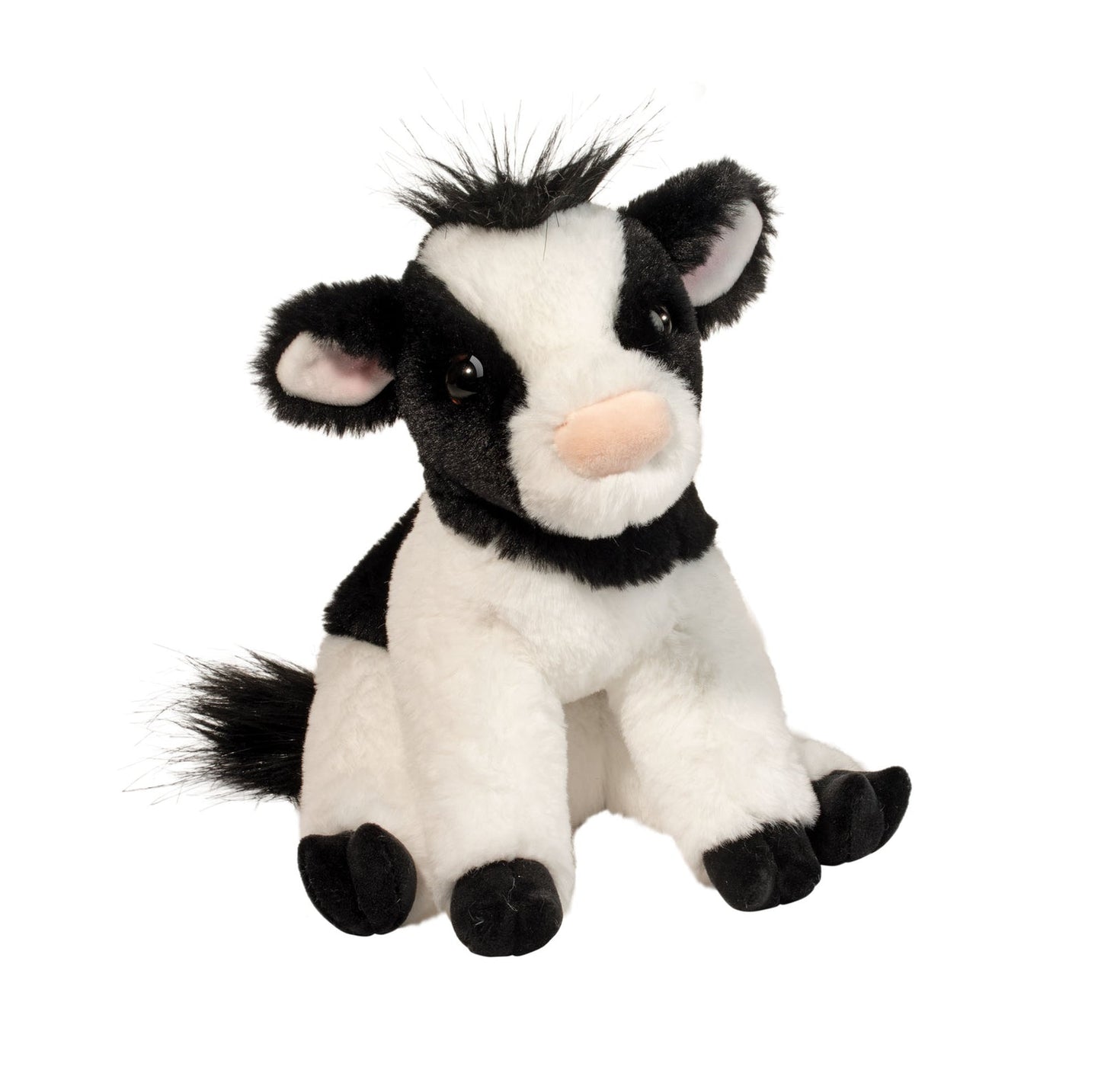 Douglas Cuddle Toys Elsie Soft Black and White Cow
