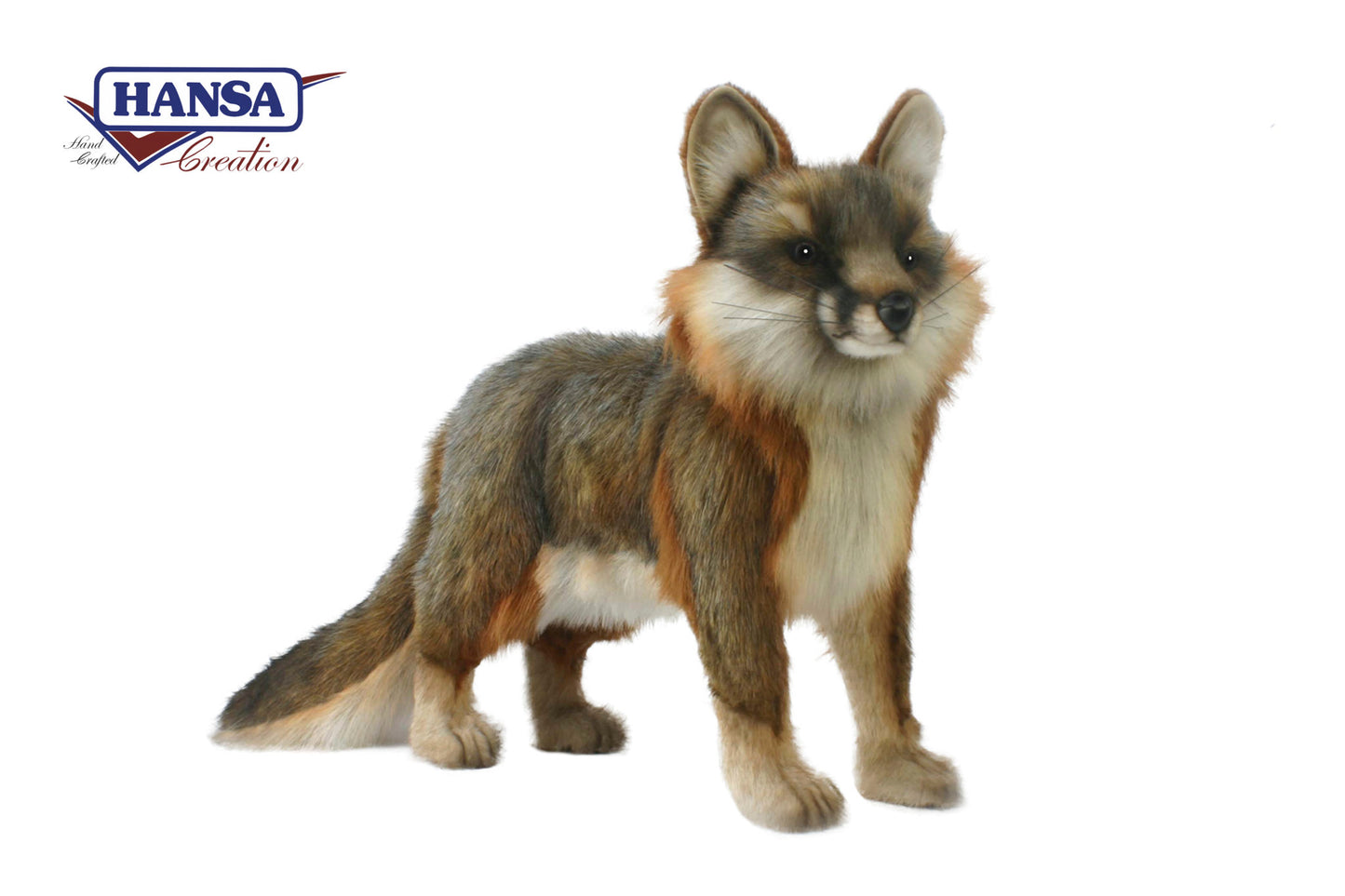 Hansa Creation Standing Gray Fox