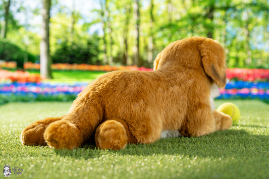 Teddy Hermann Amber Golden Retriever Lying 60cm