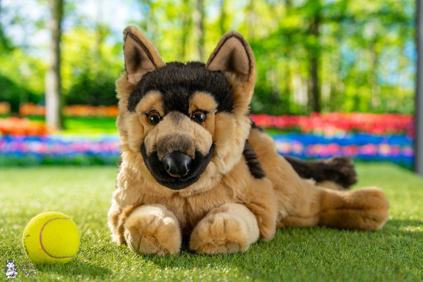 Teddy Hermann German Shepherd Lying 60cm