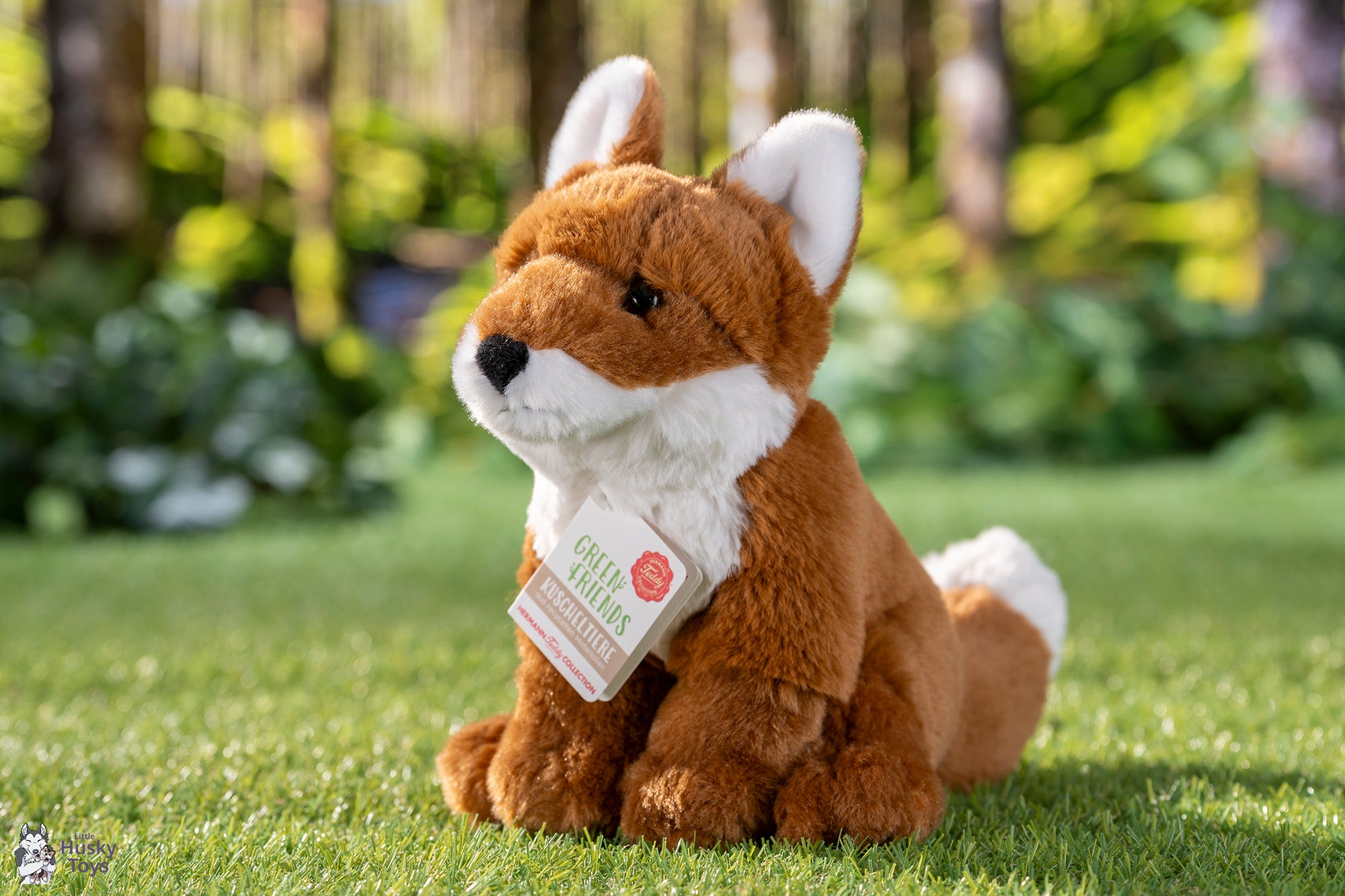 Peluche Hermann Volpe Seduta – Cucciolo Realistico 90321 – Fatto In Germania