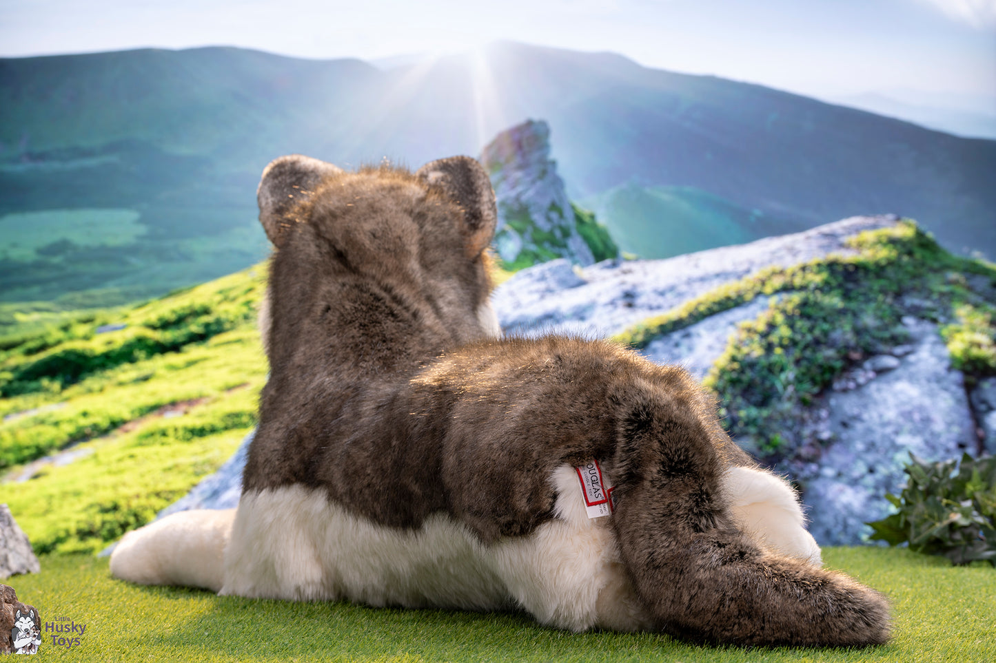 Douglas Cuddle Toys Montana Wolf