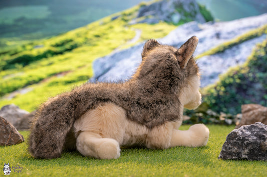 Douglas Cuddle Toys Smoke DLux Wolf