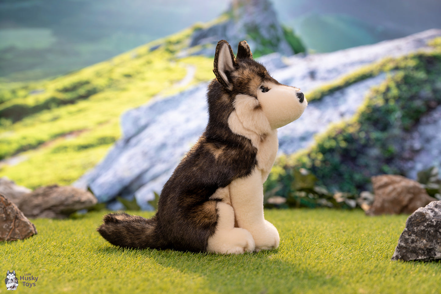 Douglas Cuddle Toys Atka Wolf