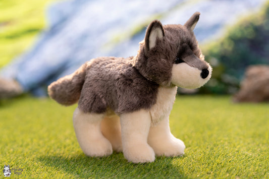 Douglas Cuddle Toys Ashes Wolf