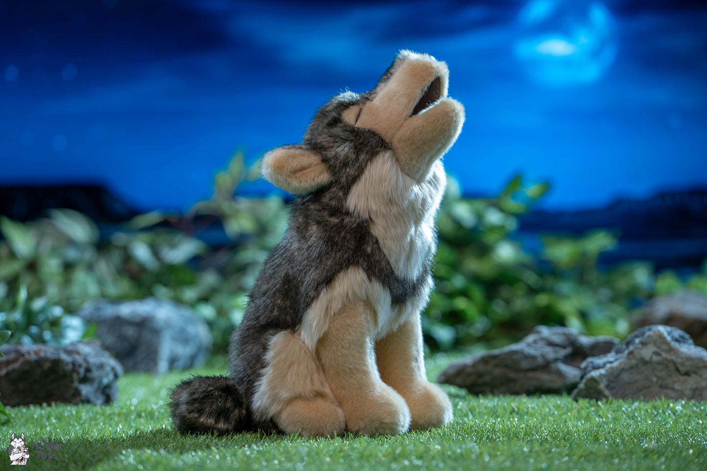 Douglas Cuddle Toys Raina Wolf