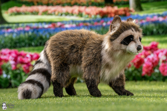 Hansa Creation Standing Raccoon 35 cm