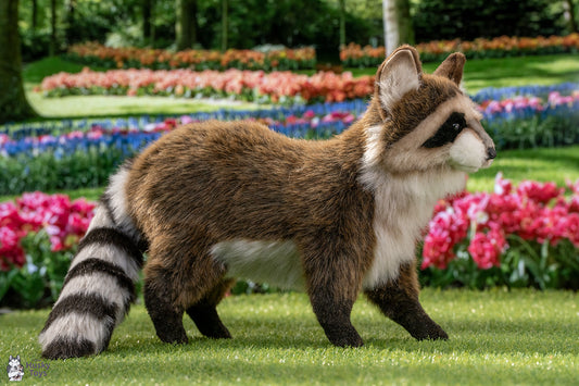 Hansa Creation Standing Raccoon 45 cm