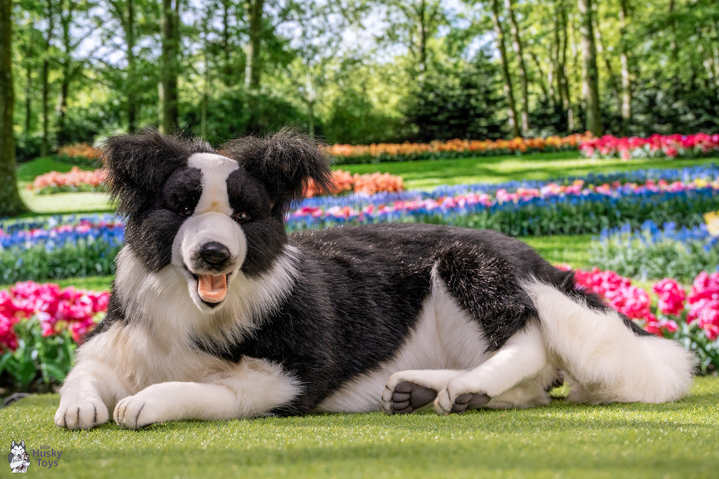 Hansa Creation Laying Border Collie