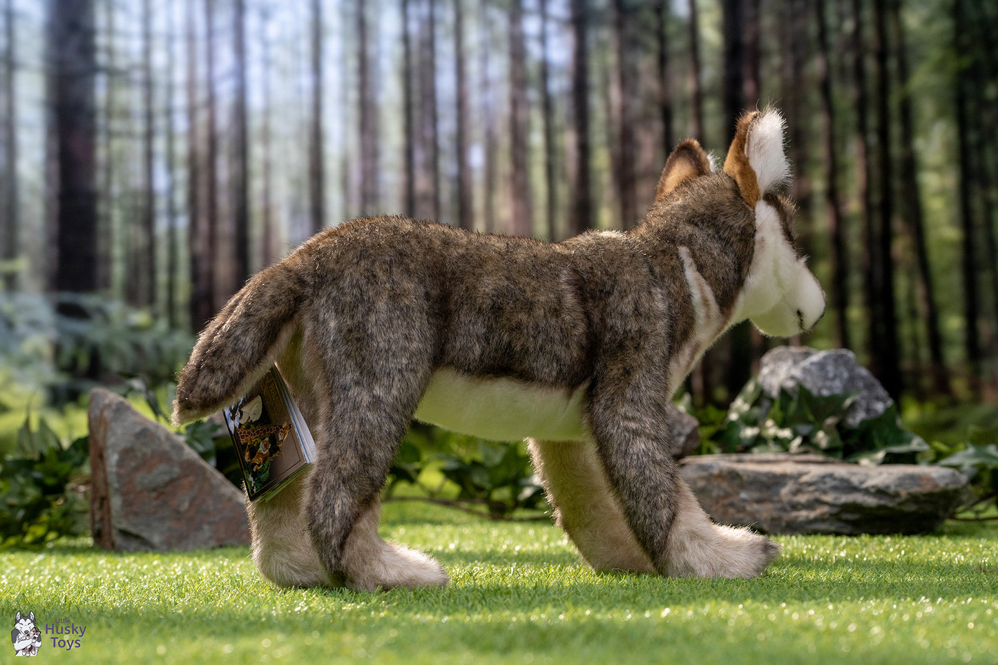 Hansa Creation Standing Wolf Pup