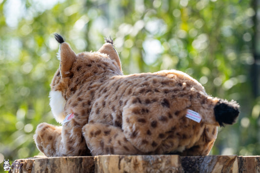 Teddy Hermann Lynx Lying 45 cm