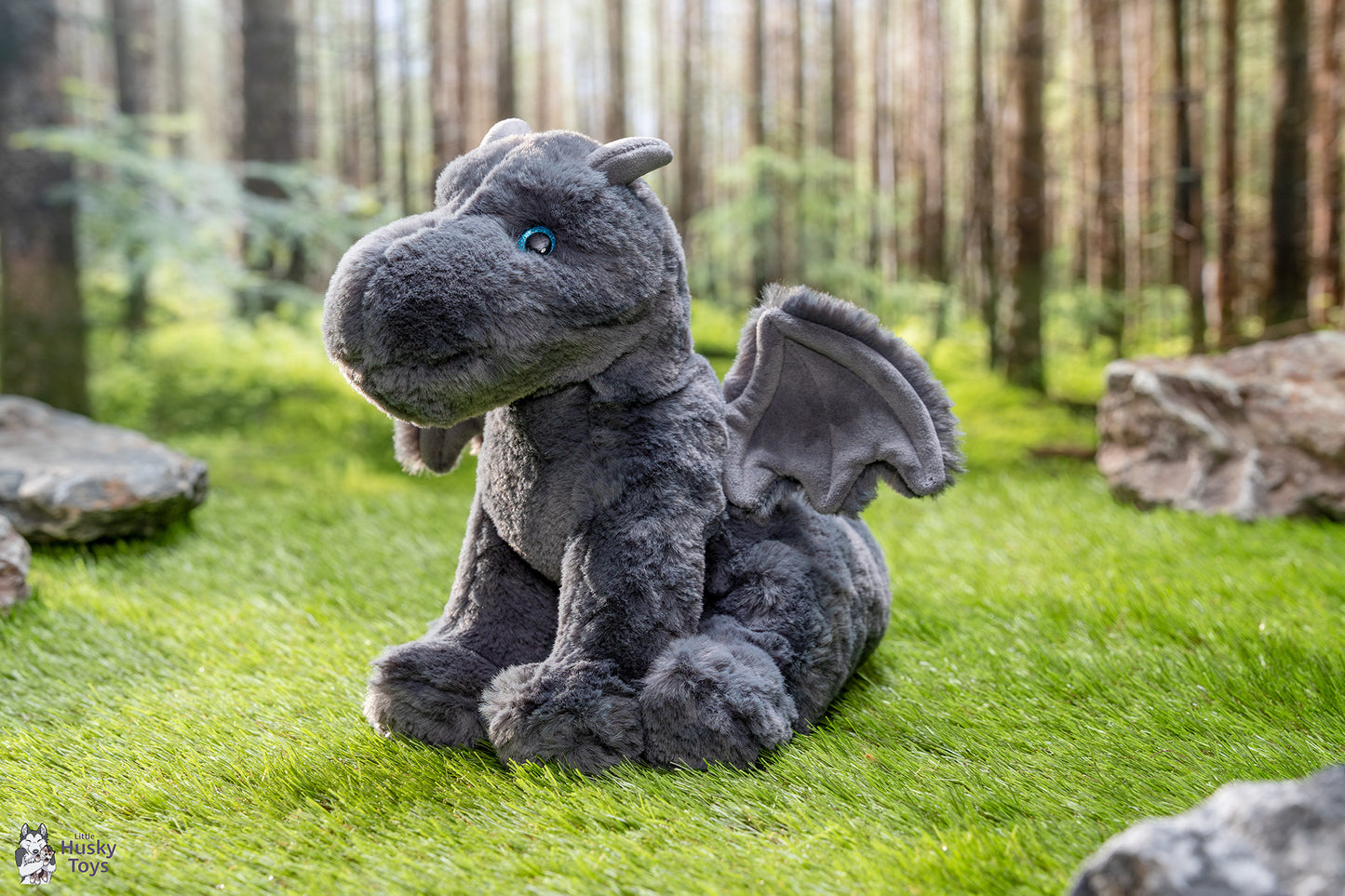 Douglas Cuddle Toys Sootie Soft Dragon