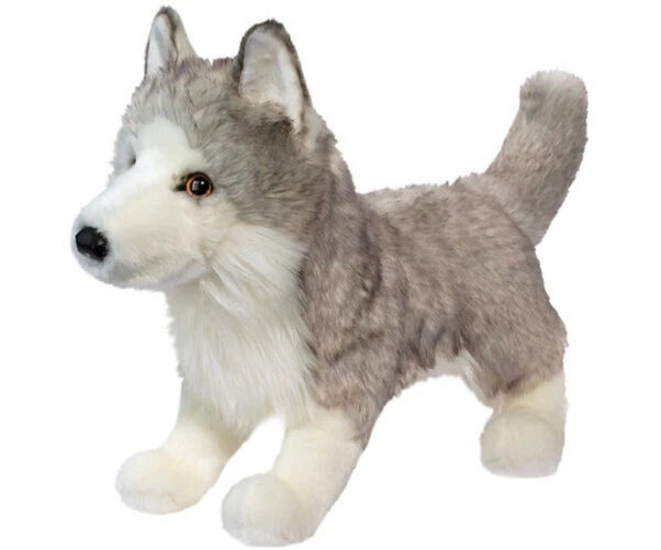 Douglas Cuddle Toys Shadow White Wolf