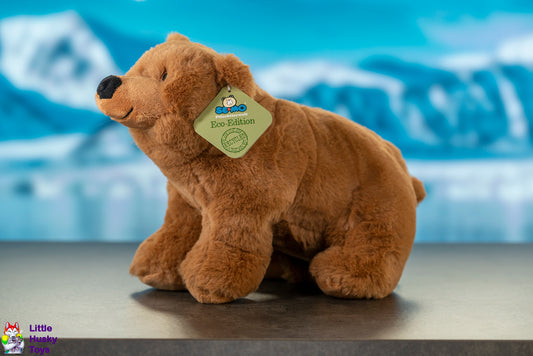 Semo Standing Brown Bear. Eco Edition