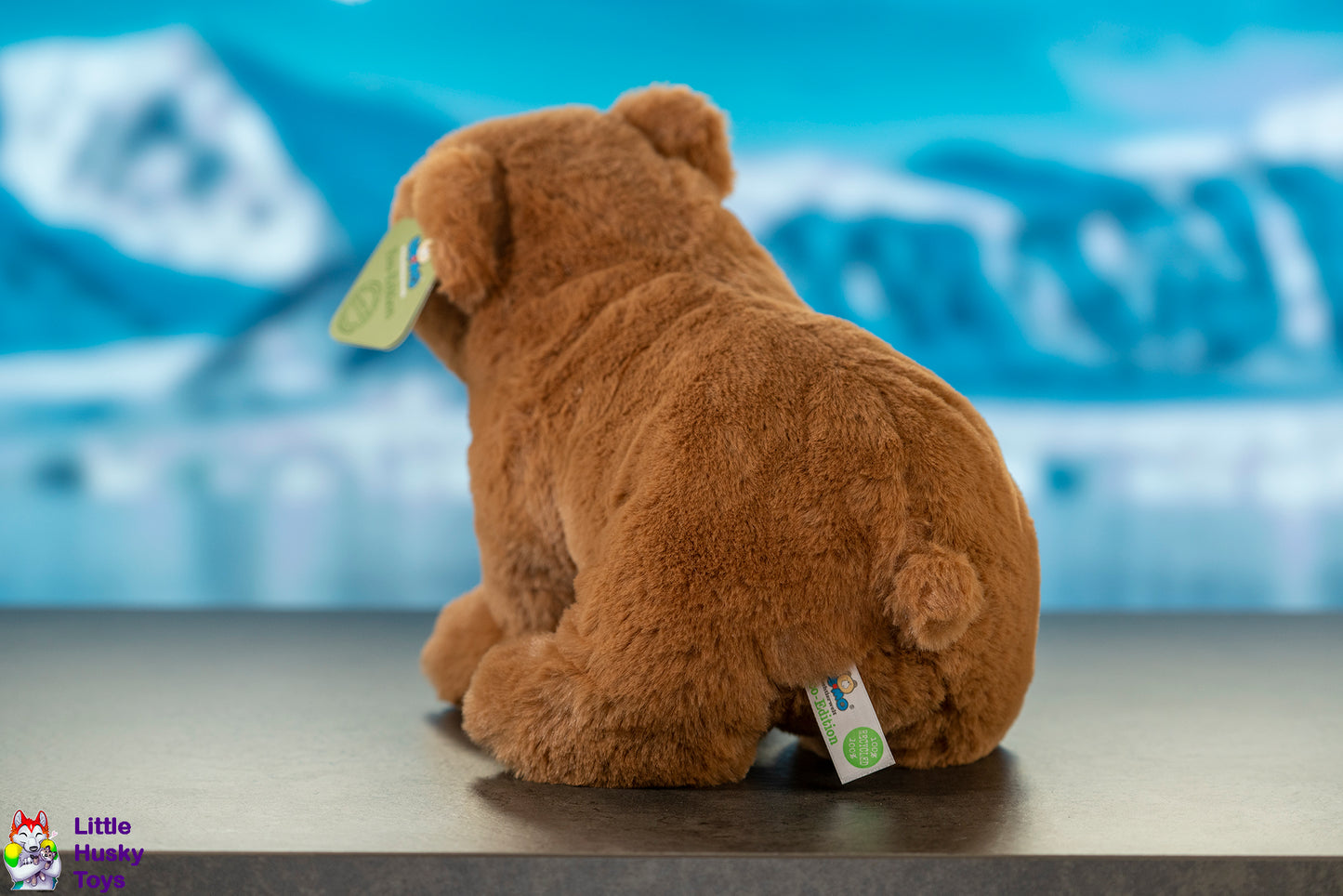 Semo Standing Brown Bear. Eco Edition