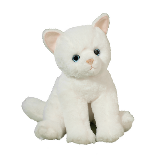 Douglas Cuddle Toys Winnie Soft White Cat