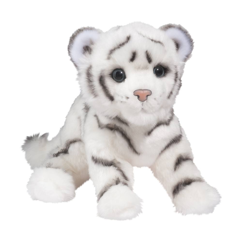 Douglas Cuddle Toys Silky White Tiger Cub