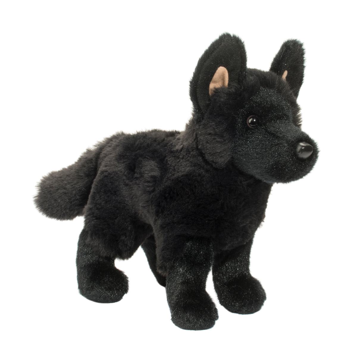 Douglas Cuddle Toys Harko Black German Shepherd