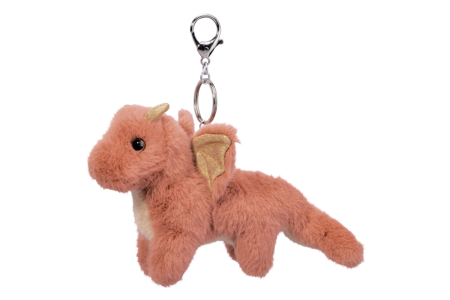 Douglas Cuddle Toys Rust Dragon Bag Charm
