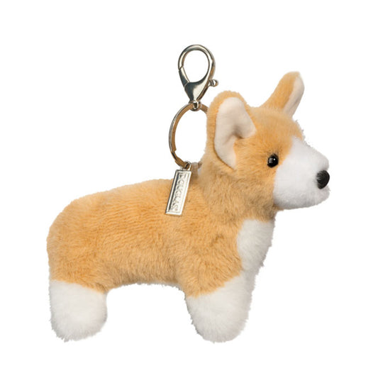 Douglas Cuddle Toys Corgi Bag Charm