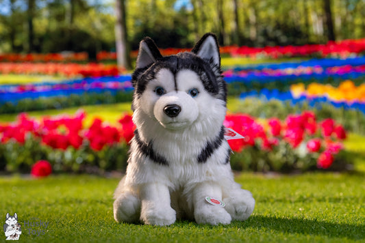 Teddy Hermann Sitting Husky 30cm