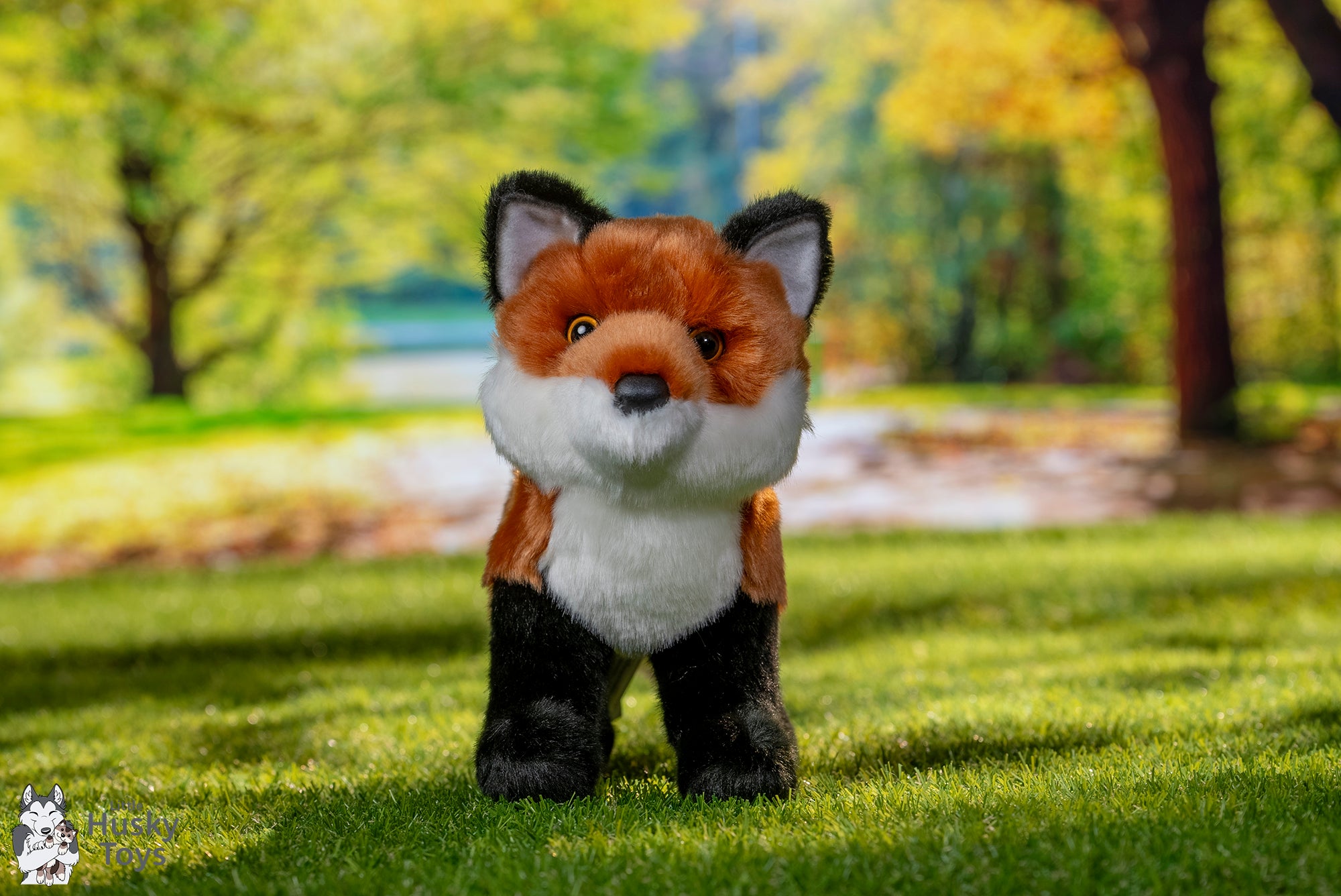 Douglas Cuddle Toys Bushy Red Fox Little Husky Toys