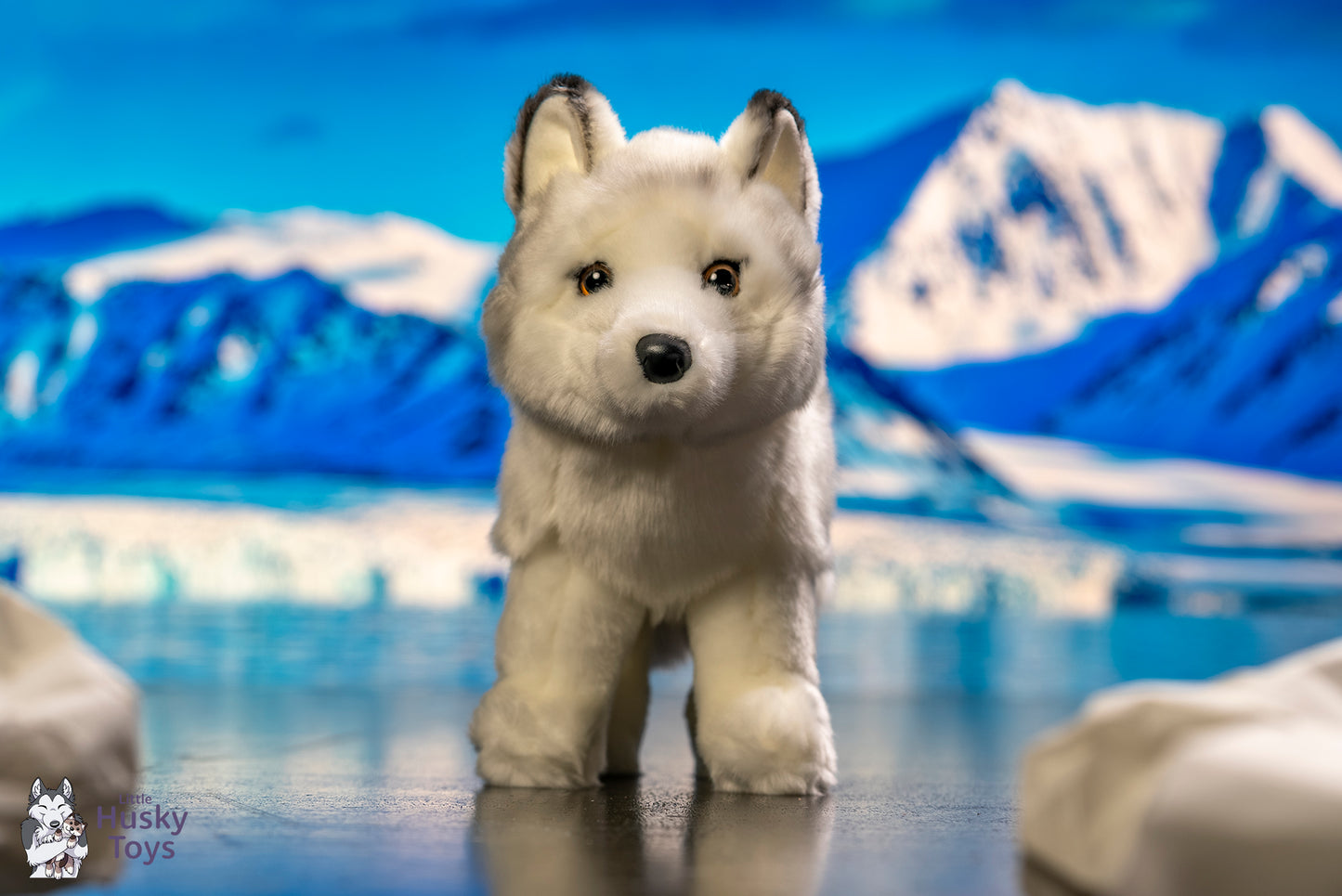 Douglas Cuddle Toys Snow Queen Arctic Fox