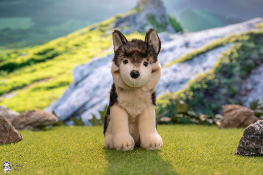 Douglas Cuddle Toys Atka Wolf