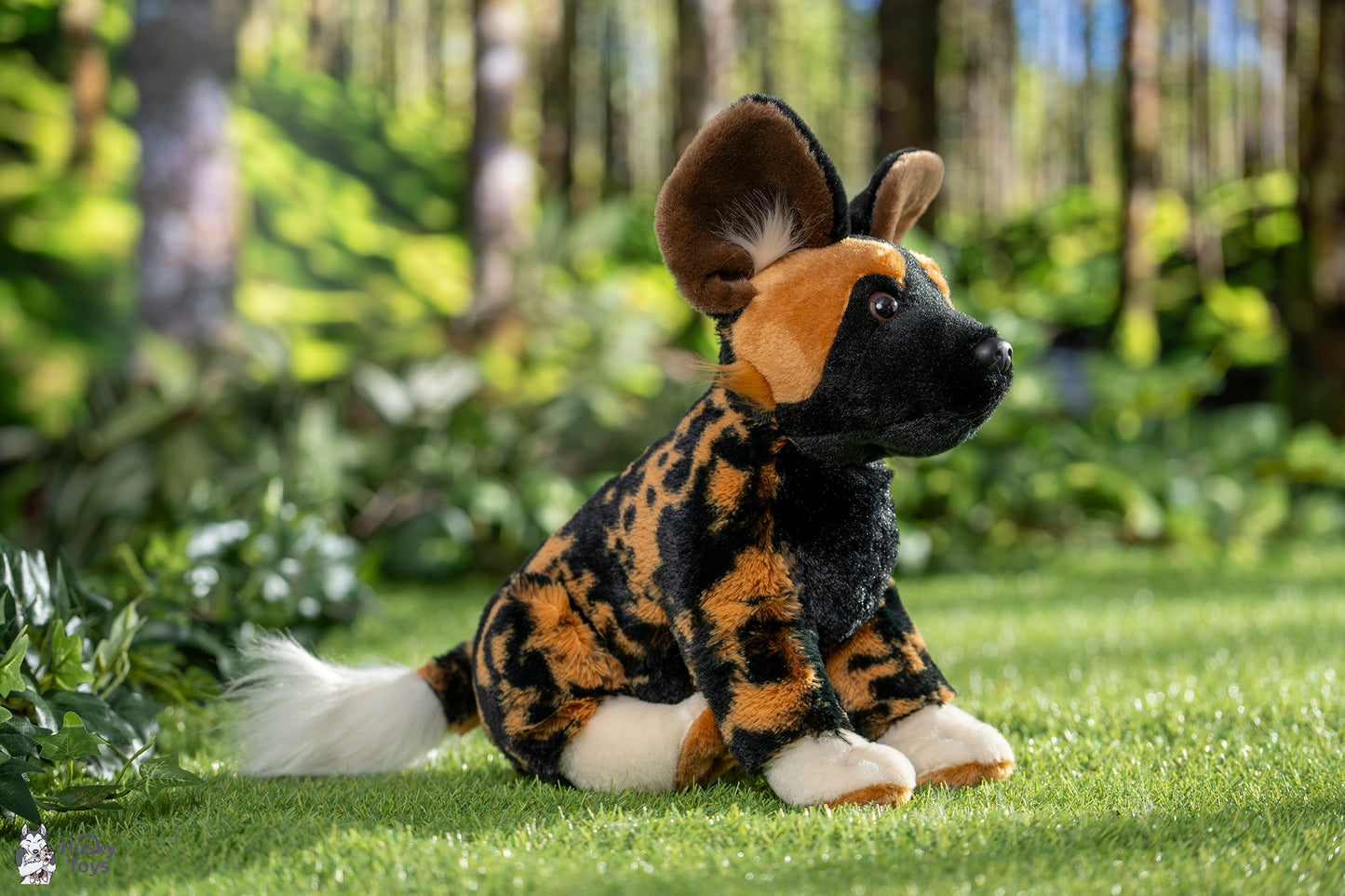 Wild Republic Cuddlekins African Wild Dog