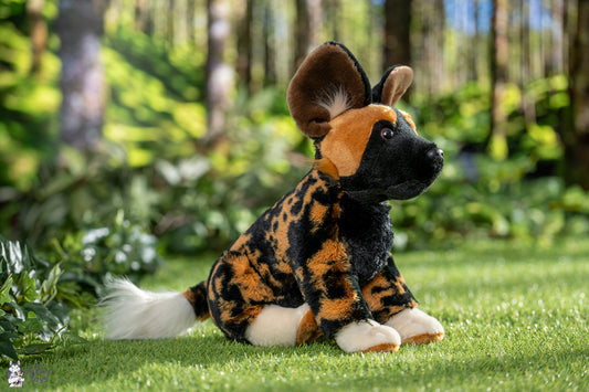 Wild Republic Cuddlekins African Wild Dog