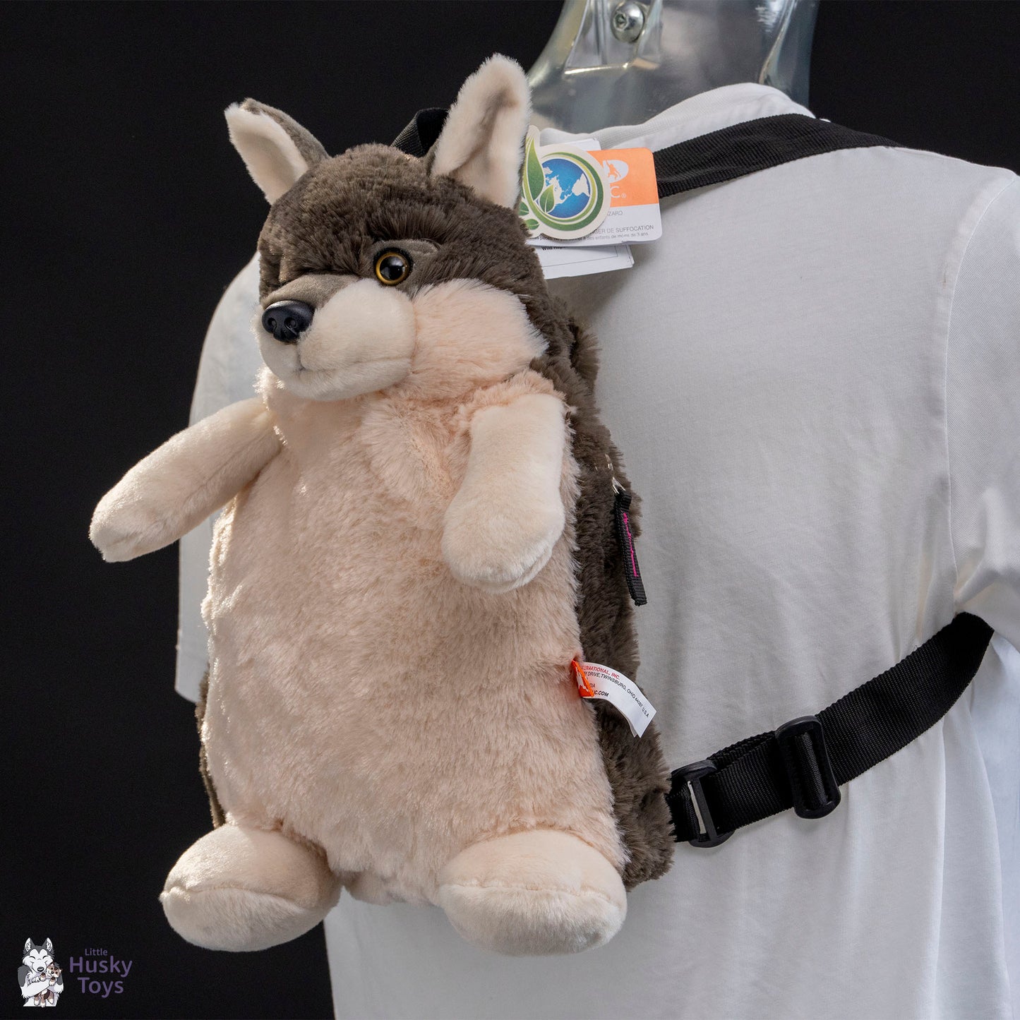 Wild Republic Wolf Backpack