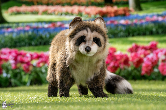 Hansa Creation Standing Raccoon 35 cm