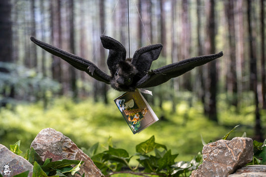 Hansa Creation Hanging Black Bat