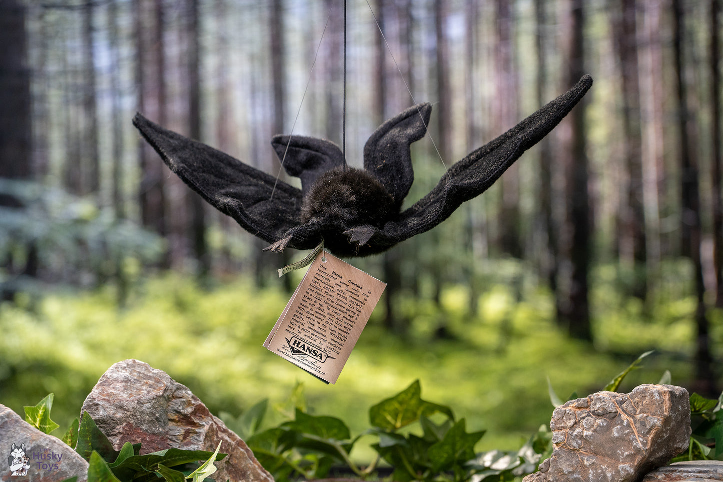Hansa Creation Hanging Black Bat