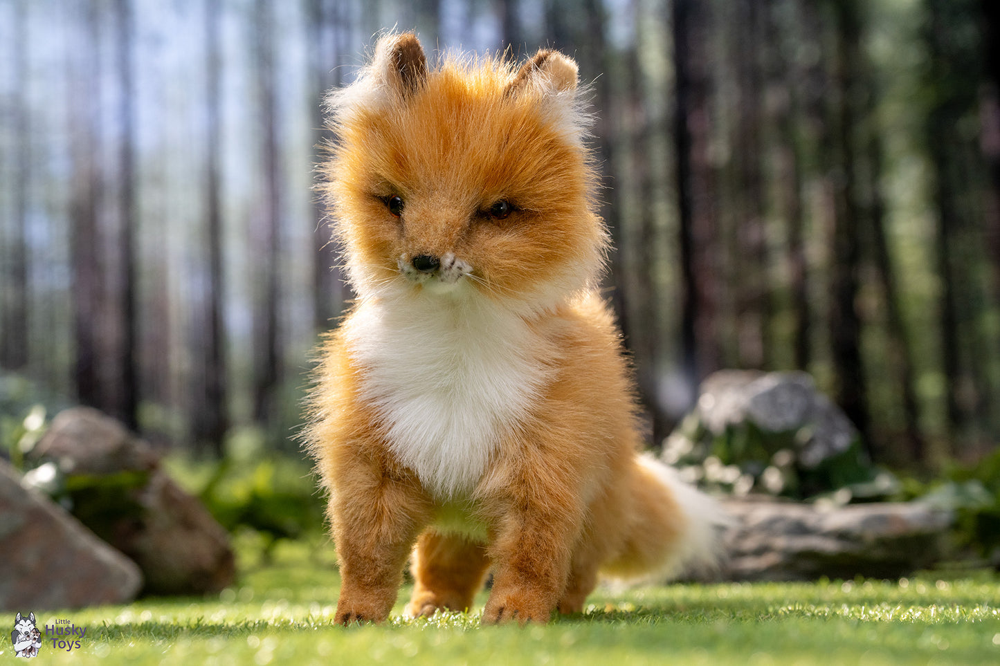 Hansa Creation Standing Fox Pup