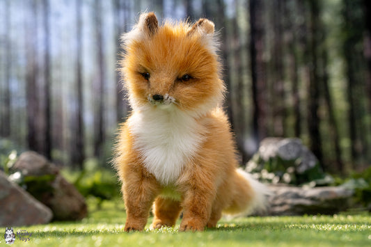 Hansa Creation Standing Fox Pup