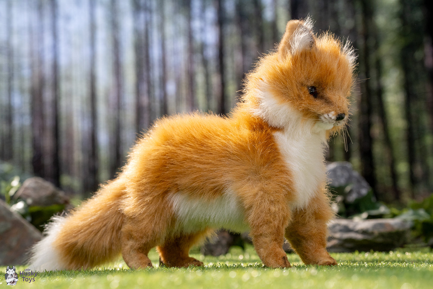 Hansa Creation Standing Fox Pup