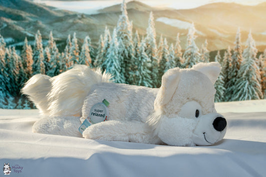 Nici Lying Polar Fox Vanja