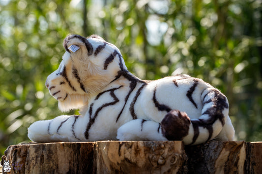 Steiff Bharat, the white tiger