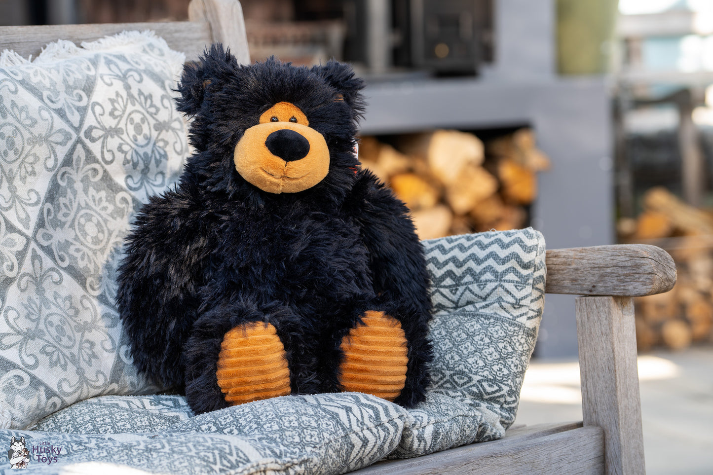 Wild Republic Snuggleluvs Black Bear – Little Husky Toys