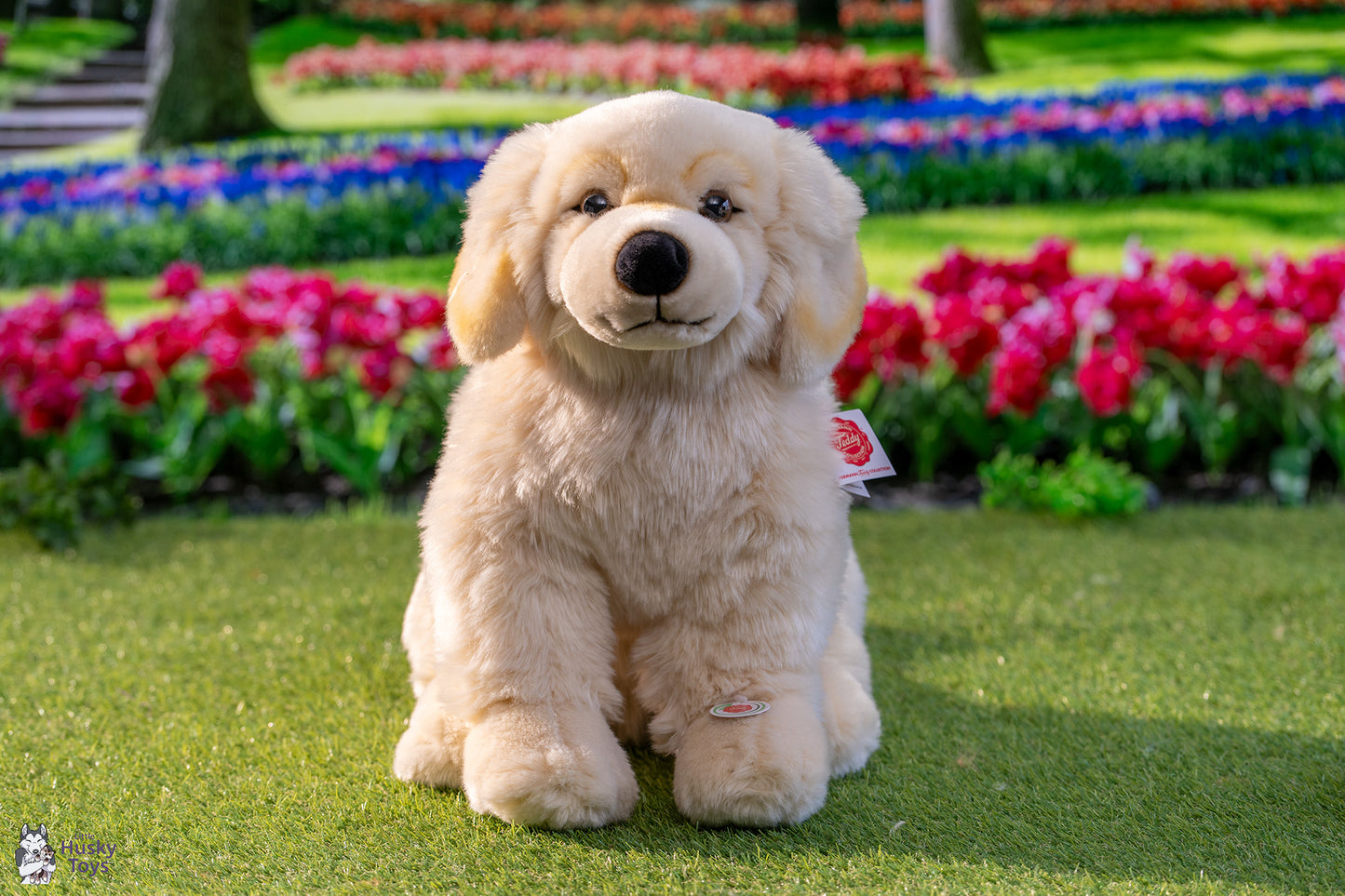 Teddy Hermann Golden Retriever Sitting 50 cm