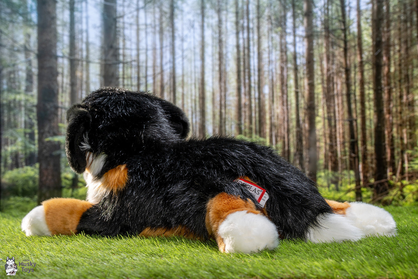 Douglas Cuddle Toys Trooper DLux Bernese Mountain Dog