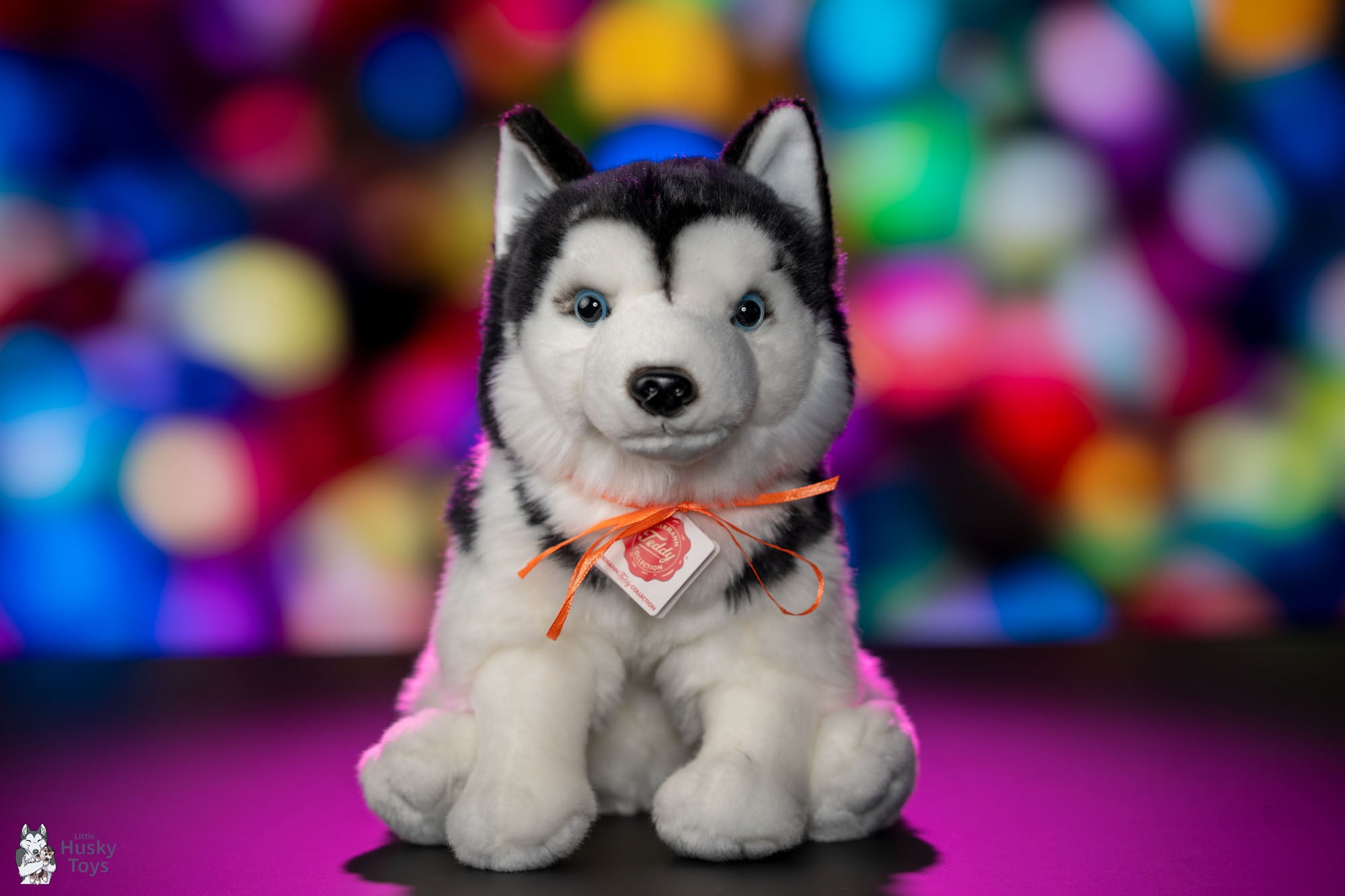 Teddy Hermann Sitting Husky 30cm – Little Husky Toys