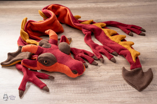 The Christmas Lady Dragon Scarf