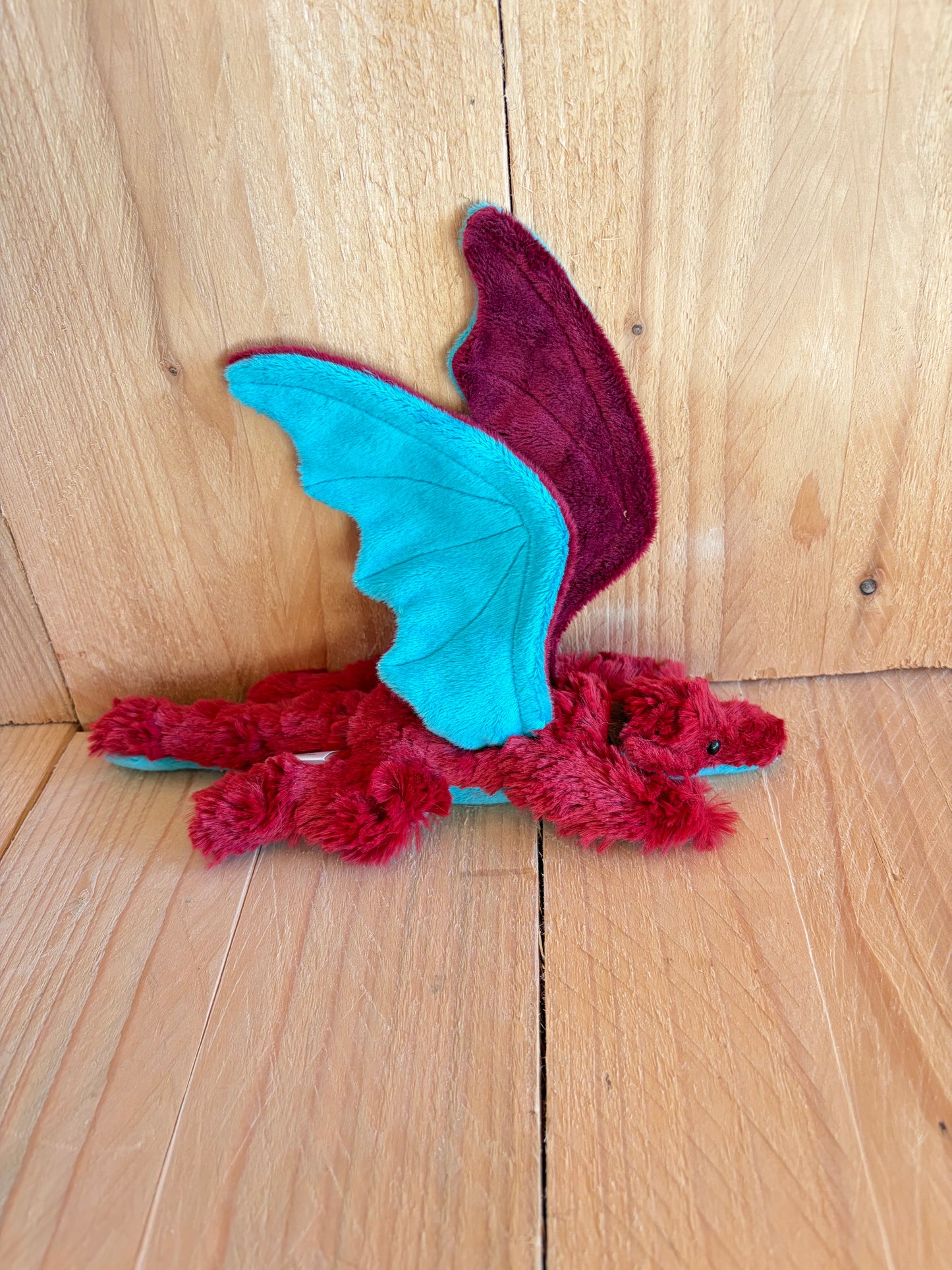 The Christmas Lady Long Fur Bell Dragon