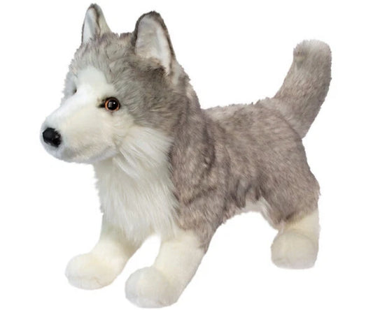 Douglas Cuddle Toys Shadow White Wolf