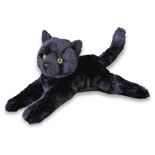 Douglas Cuddle Toys Tug Black Cat