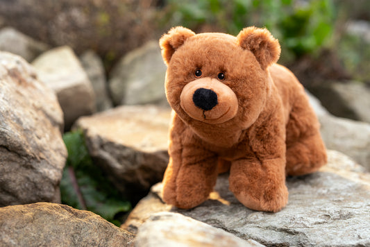 Semo Standing Brown Bear. Eco Edition